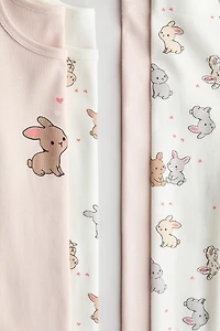 2-pack Snug Fit Cotton Pajamas