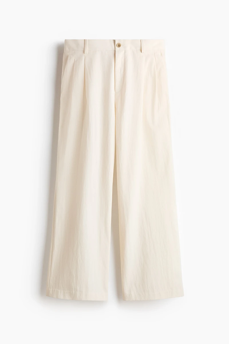 Loose-Fit Wide-Leg Pants