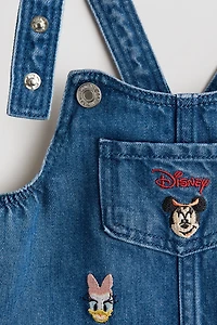 Robe salopette imprimée