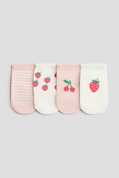4-Pack Ankle Socks