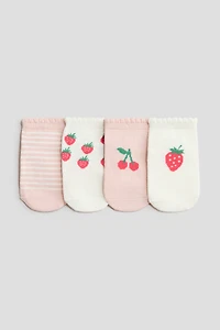4-Pack Ankle Socks