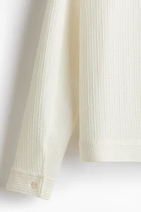 Loose Fit Textured Jacket