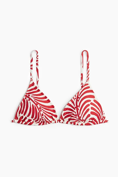 Haut de bikini triangle coussiné