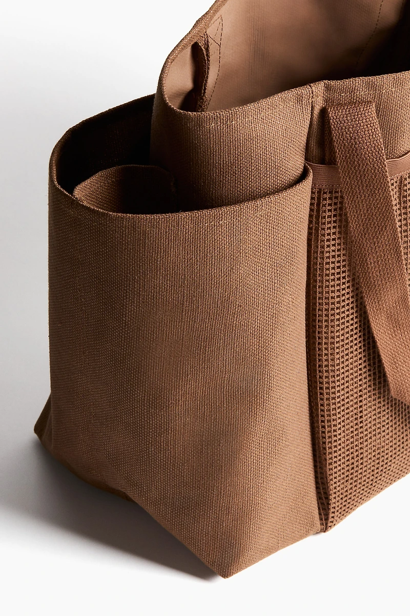 Large Jute-Blend Shopper