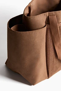 Large Jute-Blend Shopper