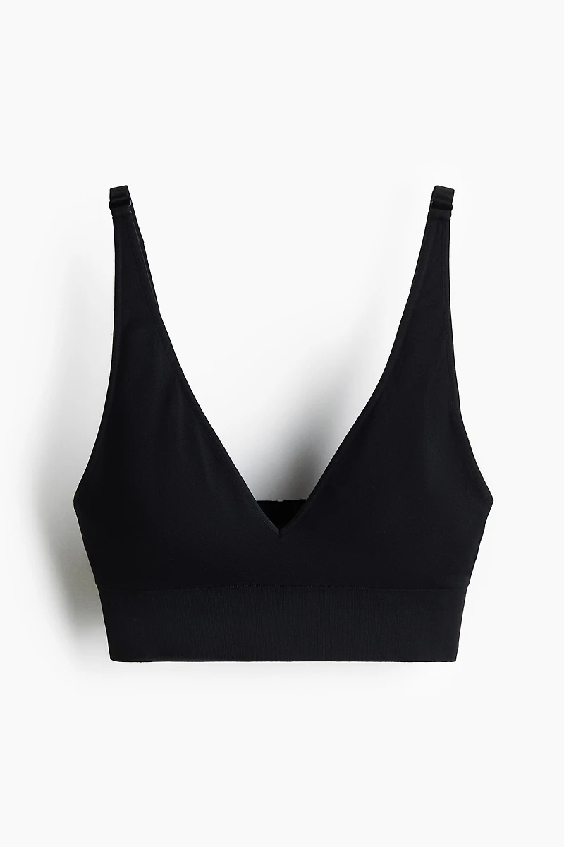 Seamless Padded Soft-Cup Bra