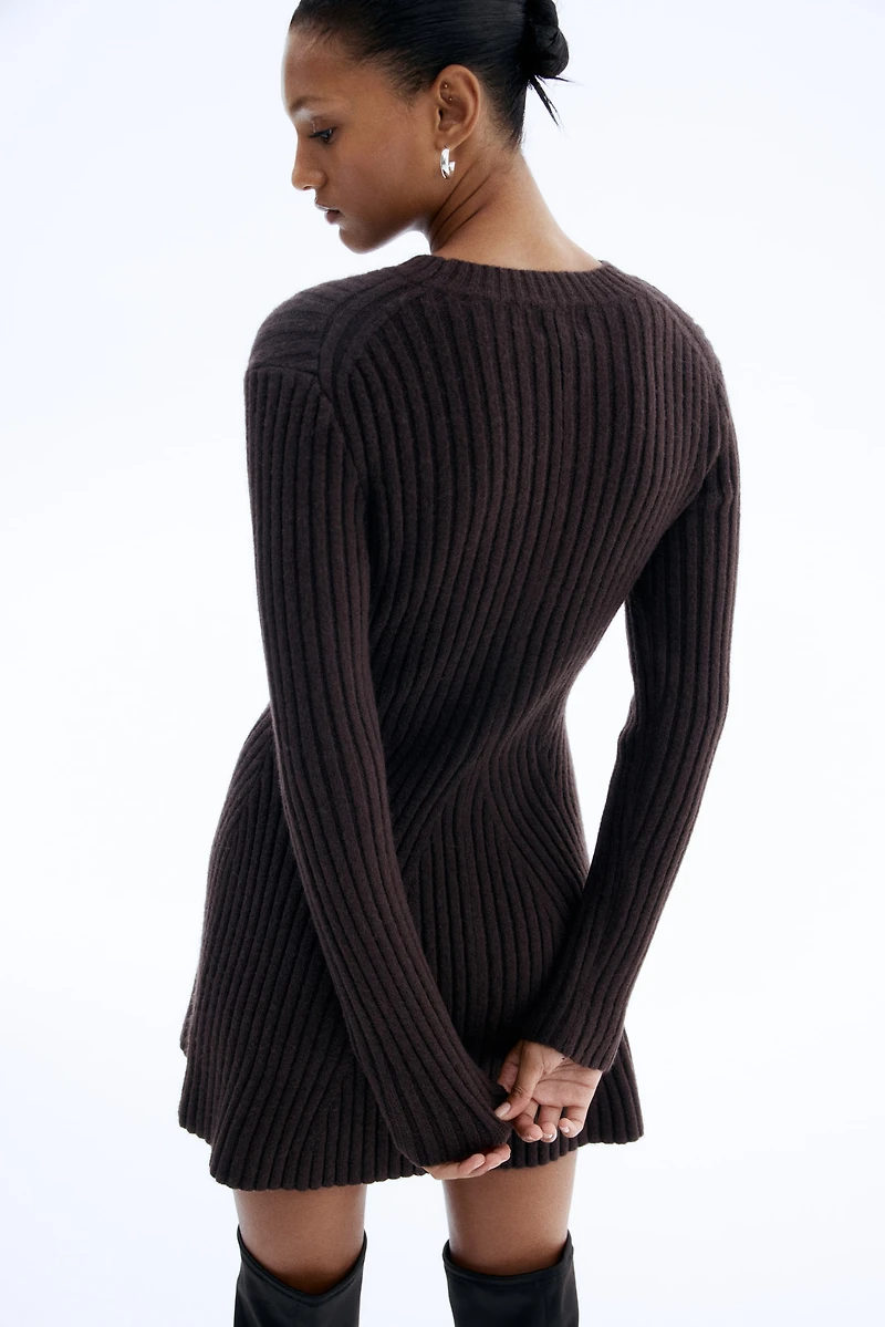 Rib-knit Dress