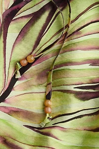 Pantalon large avec cordon de serrage