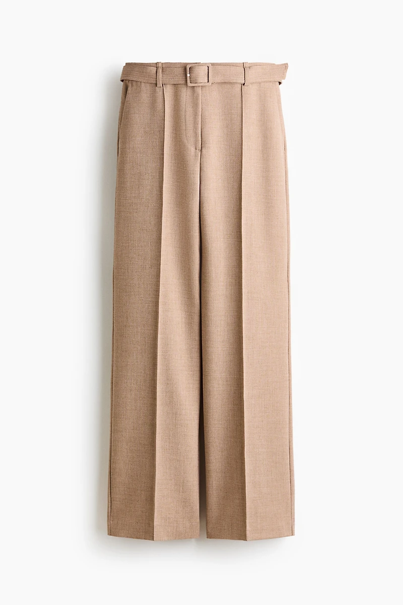 Belted Dress Pants