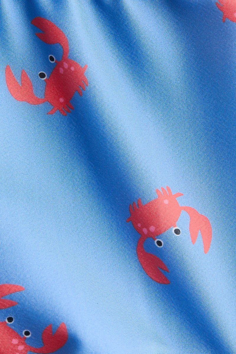 Printed Swim Trunks
