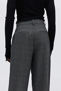 Wide-Leg Dress Pants