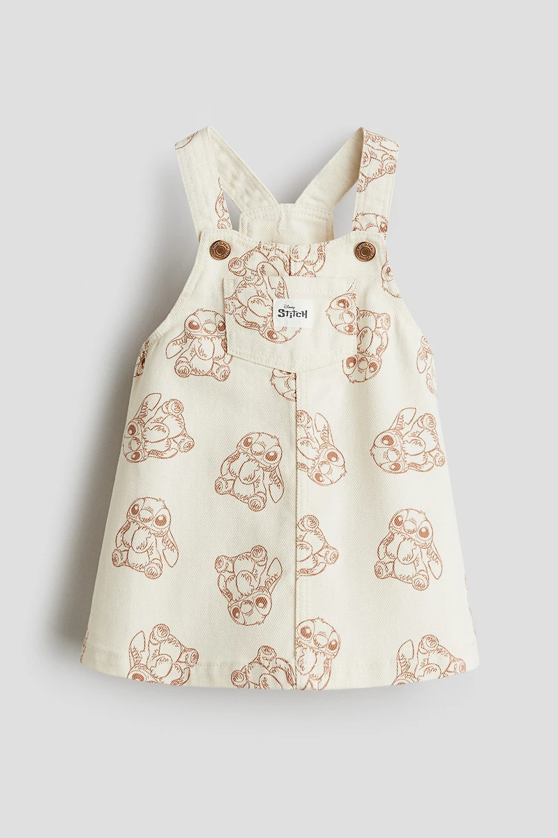 Printed Overall Dress