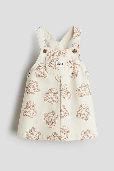 Printed Overall Dress