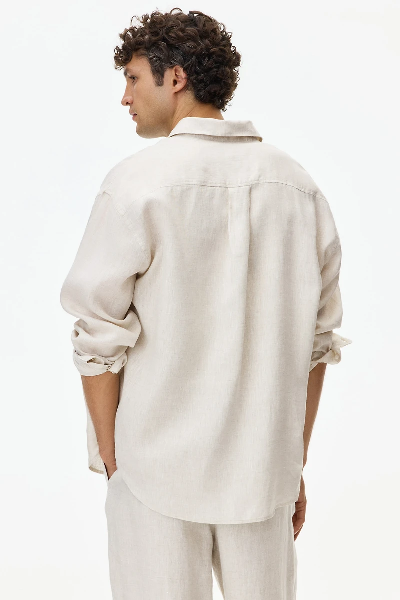Relaxed-Fit Linen Shirt