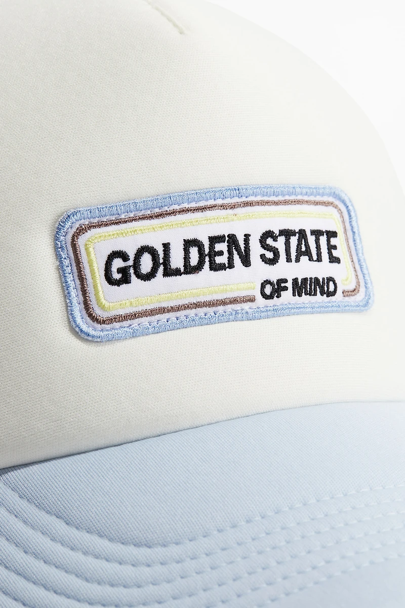 Casquette de camionneur avec motif
