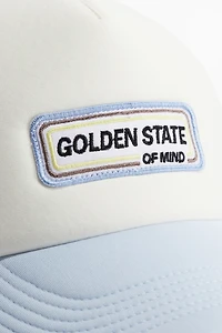 Casquette de camionneur avec motif