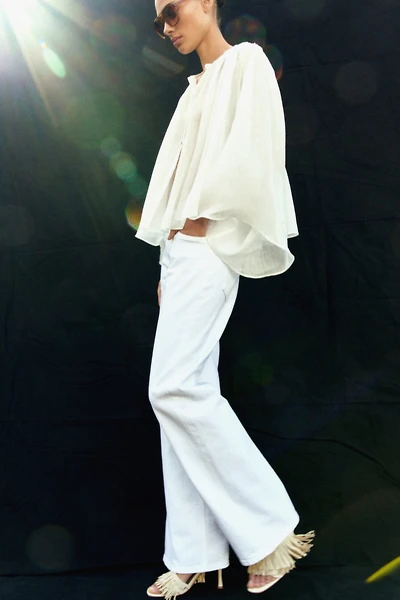 Jean évasé Taille haute