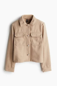 Veste à la finition brossée