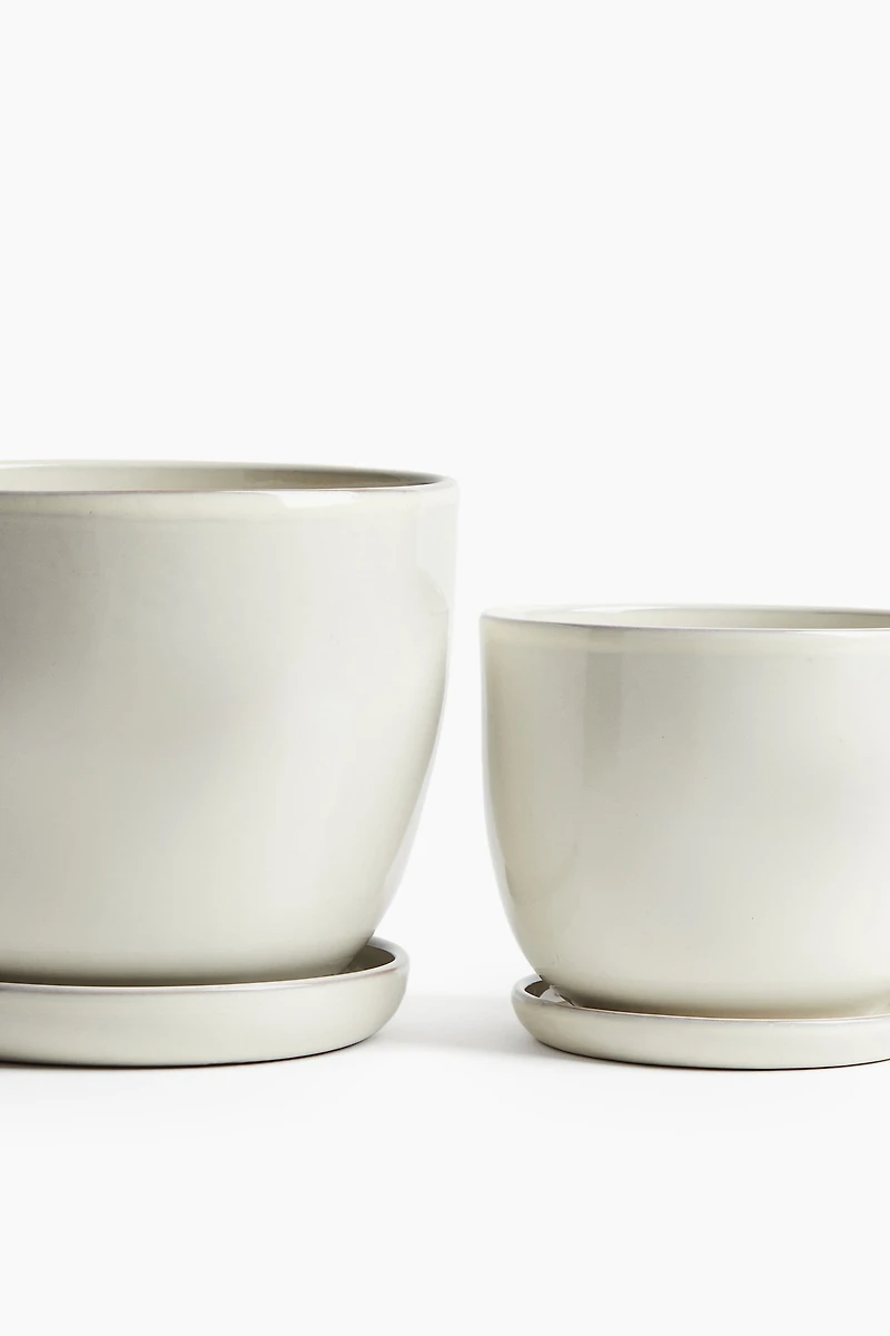 Pot de fleurs en terracotta