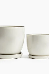 Pot de fleurs en terracotta