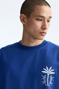 Relaxed-Fit Printed Cotton T-Shirt