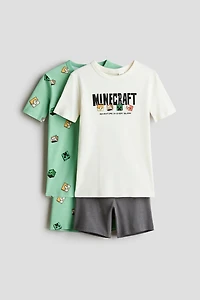 2-Pack Snug-Fit Printed Pajamas