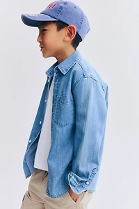 Cotton Denim Shirt