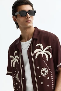 Relaxed-Fit Printed Resort Shirt