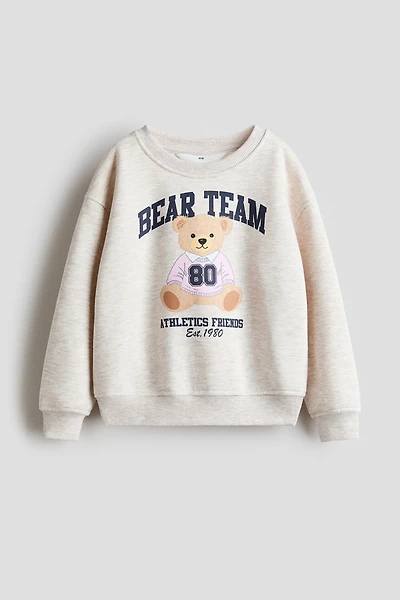 Sweatshirt with Motif