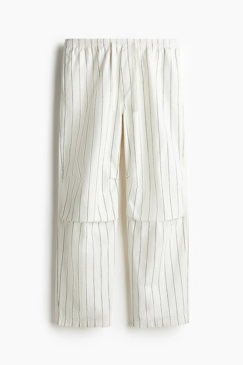 Loose Fit Twill Pants