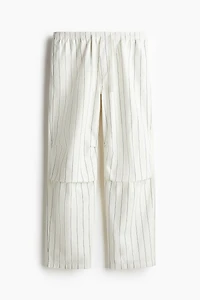 Loose Fit Twill Pants