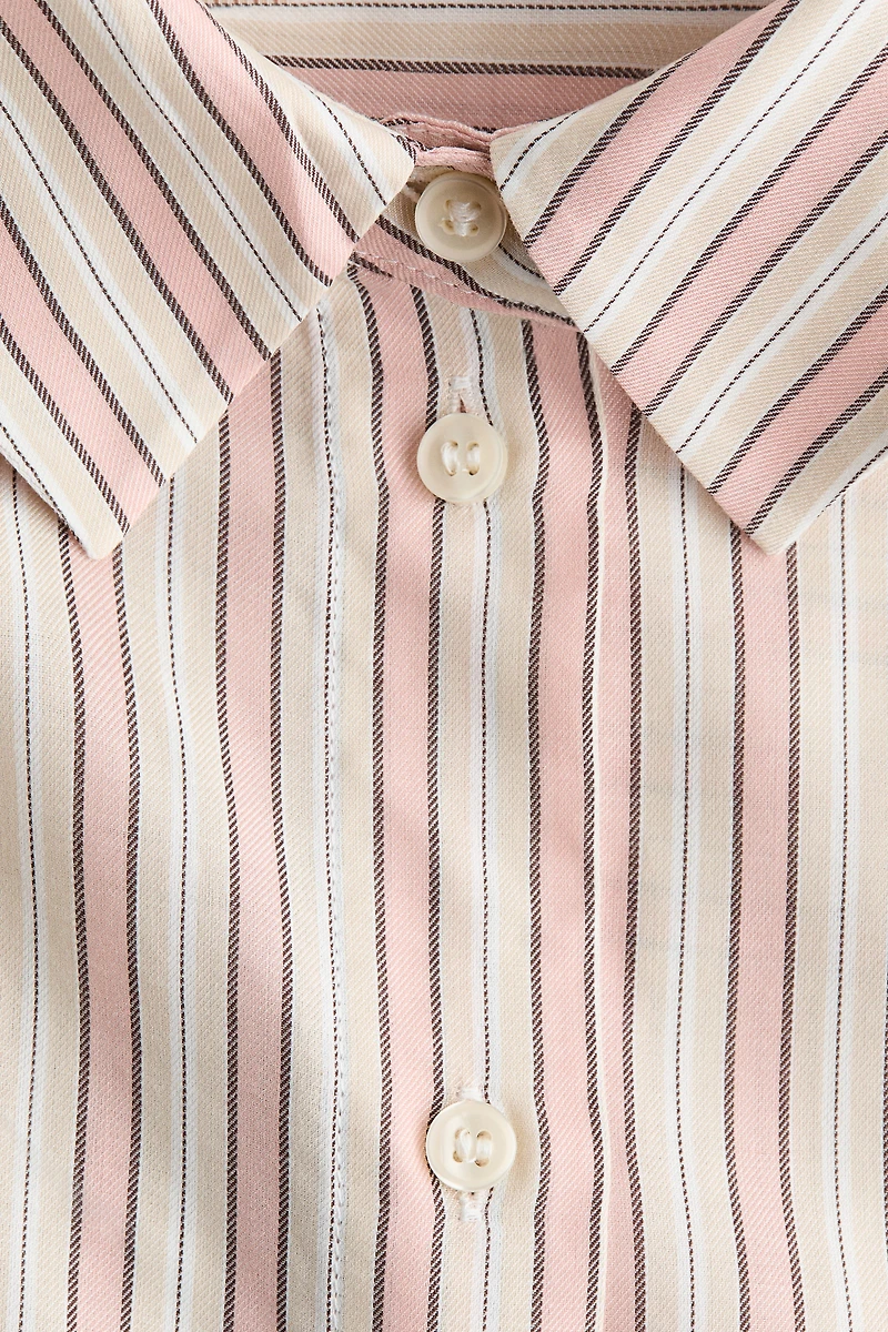 Oversized Lyocell-Blend Shirt