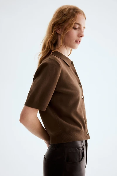 Cardigan with Collar