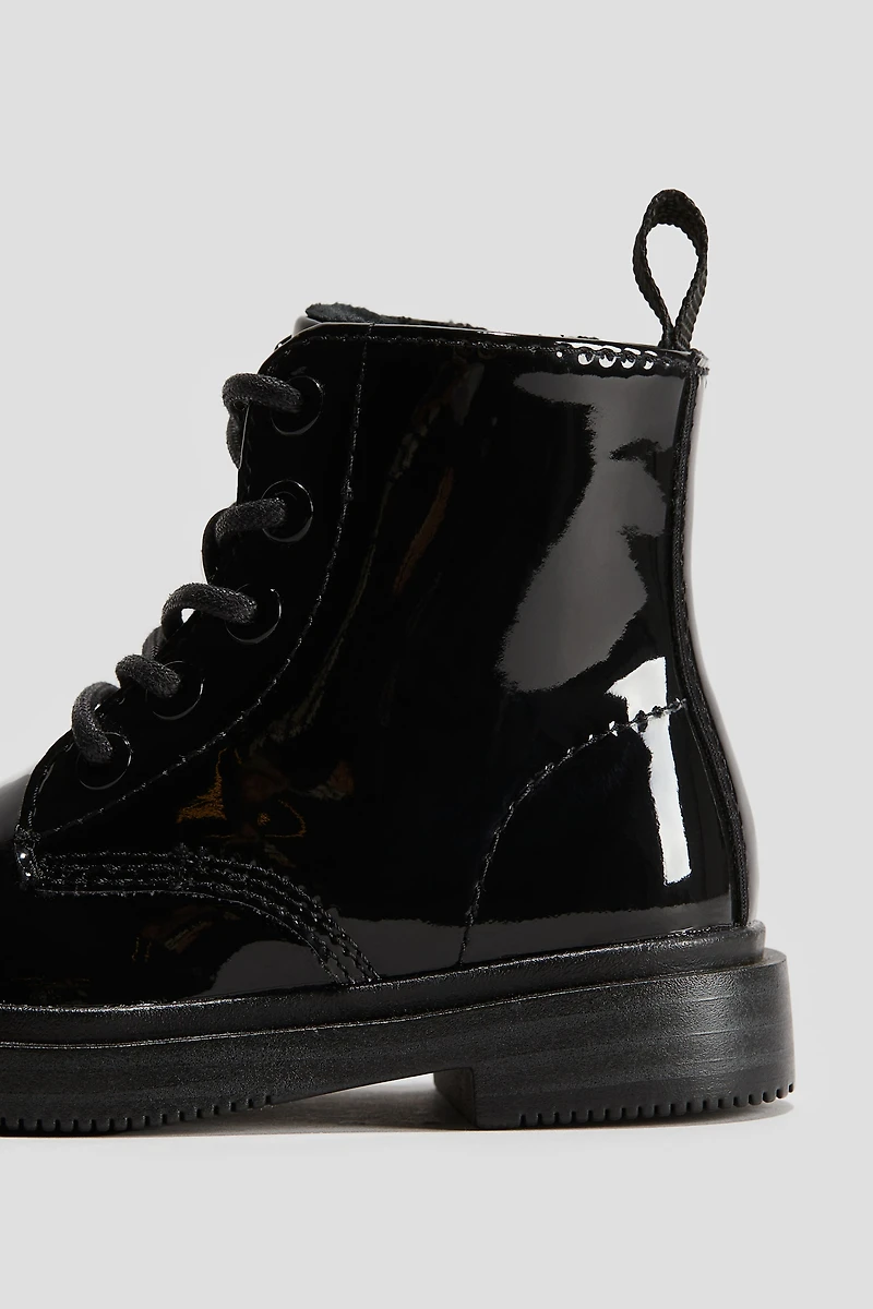 Bottines à lacets