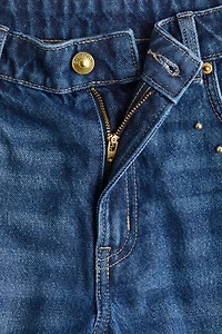 Wide High Studded Jeans