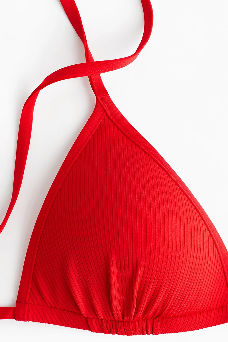 Push-Up Triangle Bikini Top