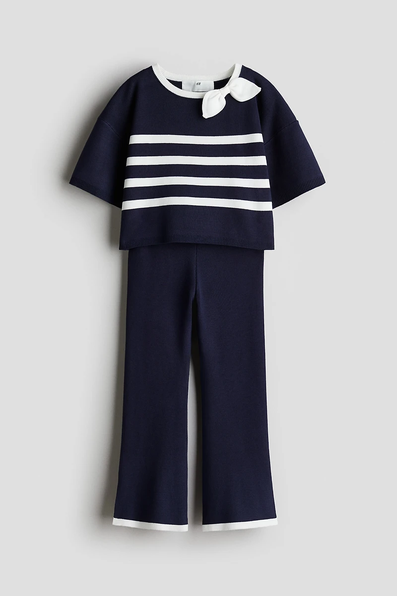 2-Piece Fine-Knit Set