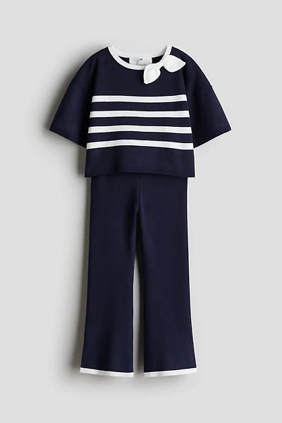 2-Piece Fine-Knit Set