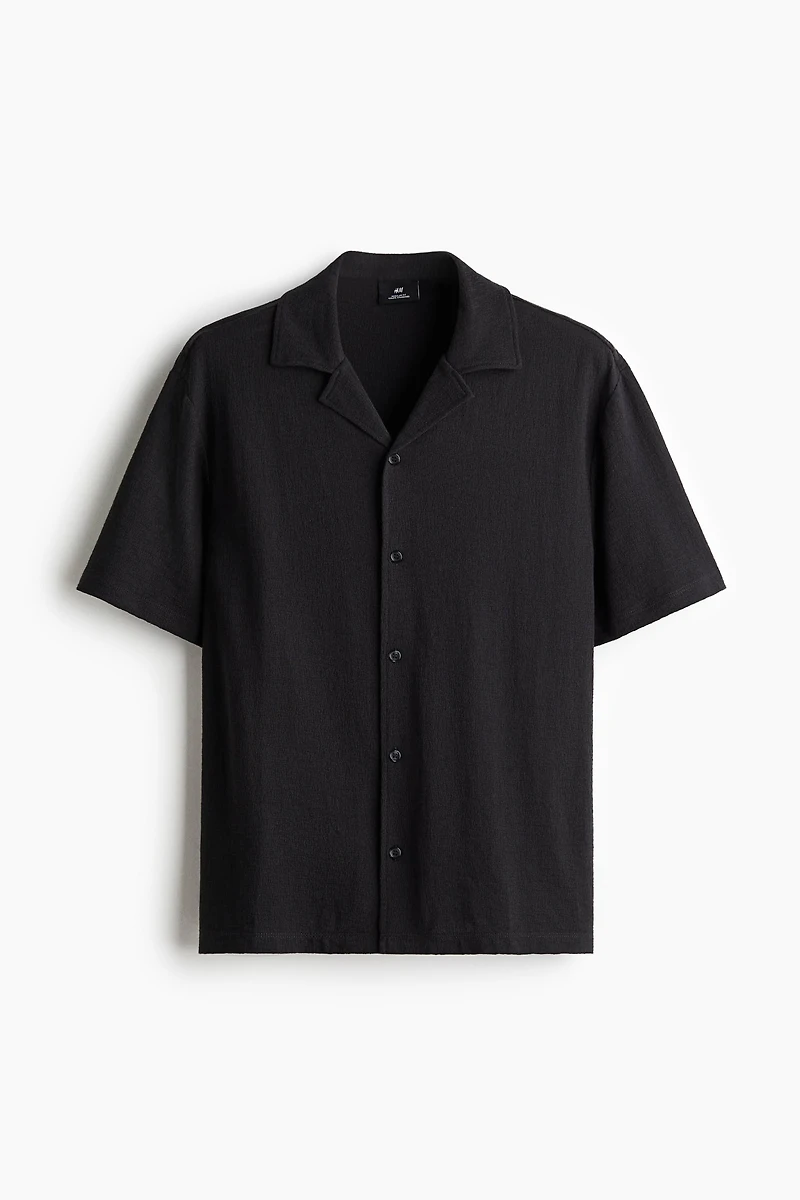 Regular-Fit Jersey Resort Shirt