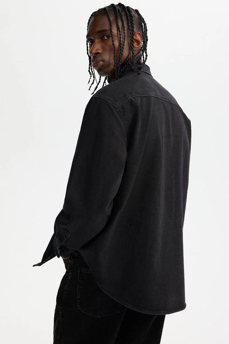Loose-fit Denim Shirt