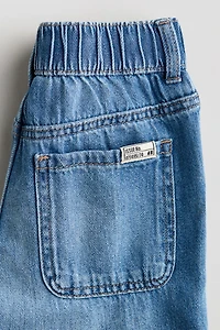 Cotton Denim Joggers