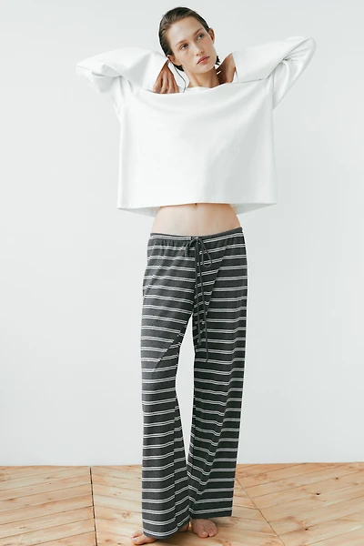 Pantalon en coton mélangé