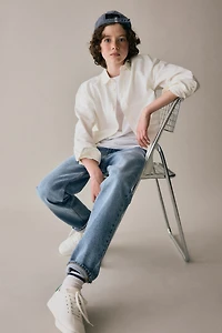 Jean extensible près du corps