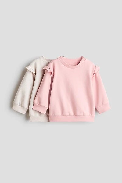 2-Pack Brushed-Inside Sweatshirts