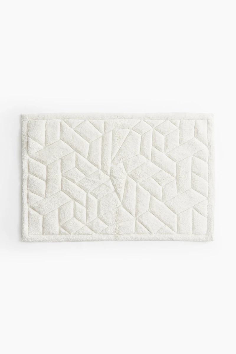 Tufted Cotton Bath Mat