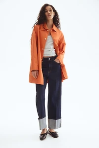 Manteau 3/4 en sergé