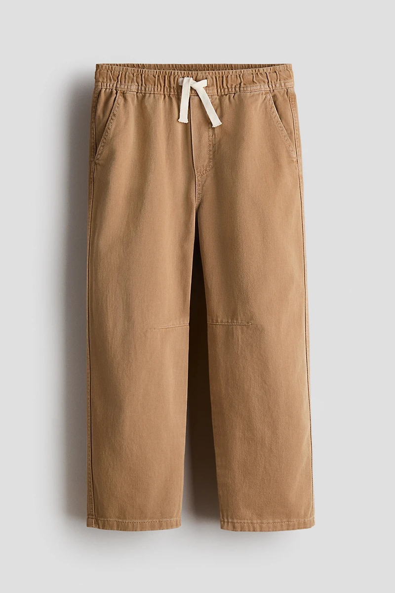 Pantalon de jogging en sergé coton