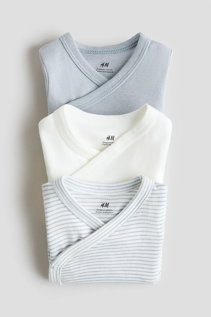 3-pack Wrapover Bodysuits