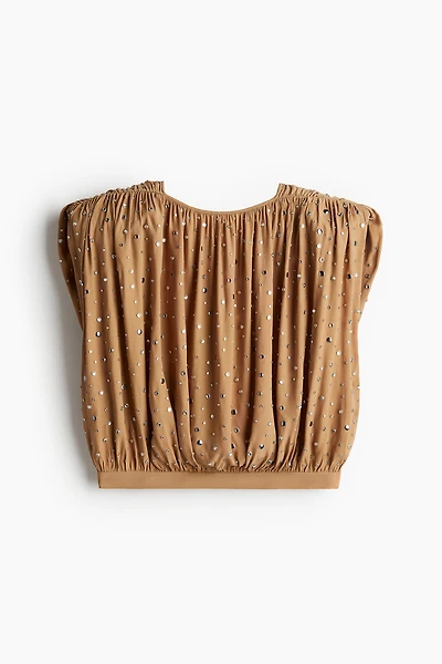 Haut orné de strass