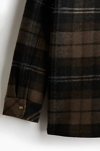 Veste-chemise doublée de polar